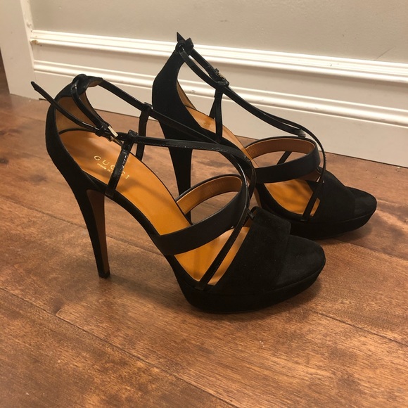 GUCCI : Betty High Heel Platform Sandal - Picture 3 of 7